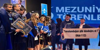 Mezuniyette ayete tahammülsüzlük