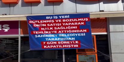 Gaziantep'te bozulmuş ürün satan Migros şubesine ikinci kez kapatma kararı