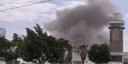 Ensarullah'tan havaalanını hedef alan Suudi'ye tepki