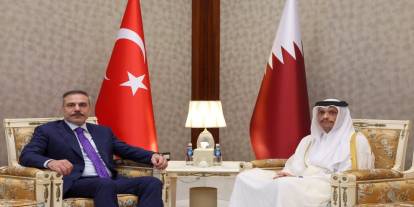 Bakan Fidan, Katarlı mevkidaşı El Sani ile görüştü