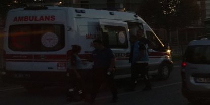Malatya'da hafif ticari araç aydınlatma direğine çarptı: 2 yaralı