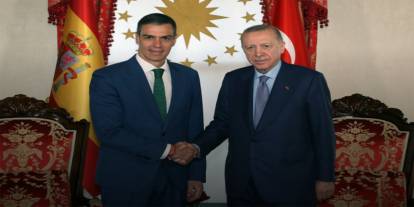 Cumhurbaşkanı Erdoğan, İspanya Başbakanı Sanchez ile görüştü