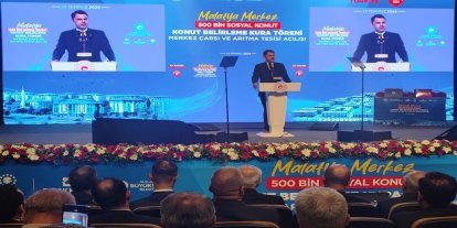 Bakan Kurum: Malatya'da acının yerini umut, enkazın yerini 80 bin sağlam konut aldı