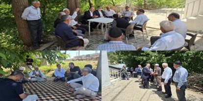 HÜDA PAR Bingöl İl Başkanlığından Çiçekdere köyüne ziyaret