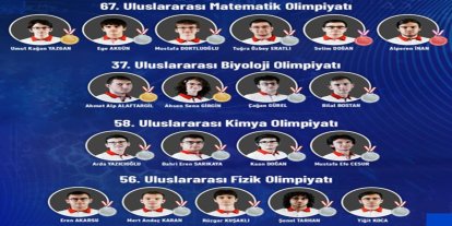 Bakan Kacır: Gençlerimiz bilim olimpiyatlarından madalyalarla dönüyor
