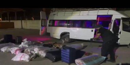 Bitlis'te durdurulan araçta 8 kilogram skunk ele geçirildi