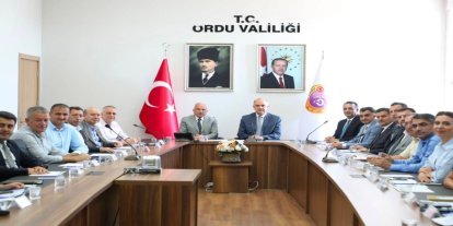 Ordu'da İl İstihdam ve Mesleki Eğitim Kurulu toplantısı yapıldı