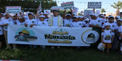 Şanlıurfa'da yüzlerce çocuk namazla buluşacak