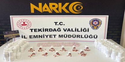 Tekirdağ'da uyuşturucu operasyonlarında 8 şüpheli tutuklandı