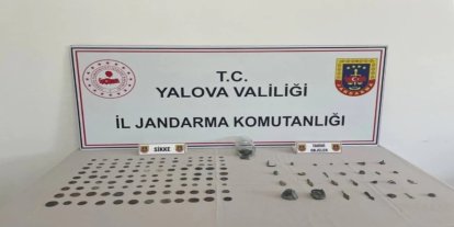Yalova'da tarihi eser operasyonu: 228 sikke ve 28 obje ele geçirildi