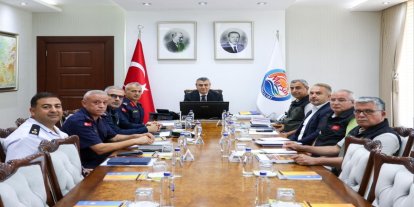 Mersin'de Orman yangınları masaya yatırıldı
