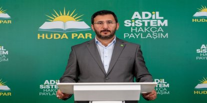 HÜDA PAR Dış İlişkiler Başkanı İmir: Filistin Konvoyu koruma altına alınmalı