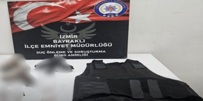 Bayraklı'da uyuşturucu ve silah operasyonu