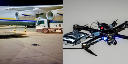 Almanya'da havalimanında patlayıcı düzenekli drone paniği