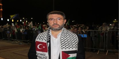 HÜDA PAR Adana İl Başkanı Beyazçiçek: "Gazze'de yaşanan vahşeti unutturmayacağız"