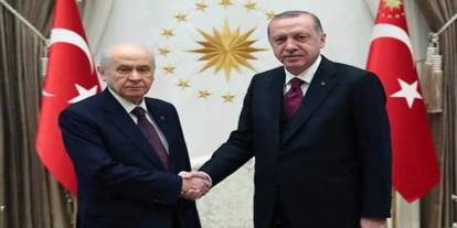 Cumhurbaşkanı Erdoğan, Devlet Bahçeli ile bugün Beştepe'de görüşecek
