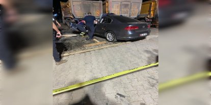 Mardin'de kontrolden çıkan otomobil kamyonete çarptı: 1 ölü, 2 yaralı