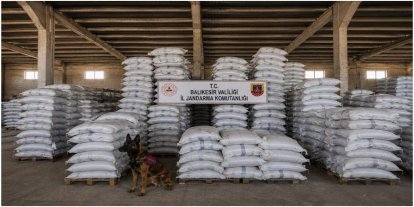 Balıkesir’de 6 ton kaçak çay ele geçirildi