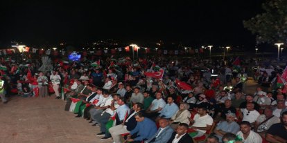Uluslararası Filistin Konvoyu Şanlıurfa’da karşılandı