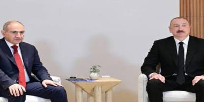 Aliyev ve Paşinyan iki ülke ilişkilerini görüştü