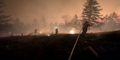 British Columbia'da orman yangınları nedeniyle acil durum ilan edildi