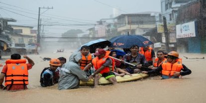 Filipinler'de şiddetli yağışlar 12 kişinin ölümüne yol açtı