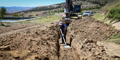 MASKİ'den Hekimhan'a 10 bin metrelik yeni içme suyu hattı