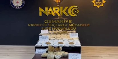 Gaziantep'te bir kamyonette 89 kilogram uyuşturucu ele geçirildi