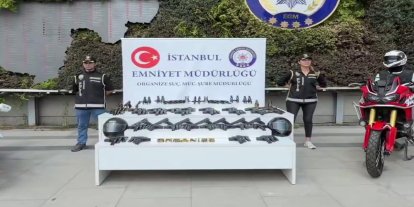 İstanbul’da organize suç operasyonlarında 133 tabanca ele geçirildi