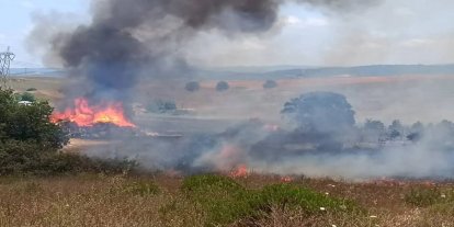 Kırklareli'nde 21 noktada yüksek yangın riski