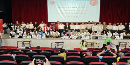 Adıyaman'da yaz Kur'an kursları arasında bilgi yarışması düzenlendi