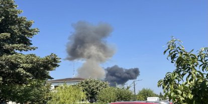 Yalova'da askeri eğitim uçağı düştü