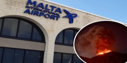 Etna Yanardağı'nda volkanik hareketlilik: Malta ve İtalya'da uçuşlar iptal edildi