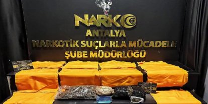 Antalya'da uyuşturucu operasyonunda 3 şüpheli tutuklandı