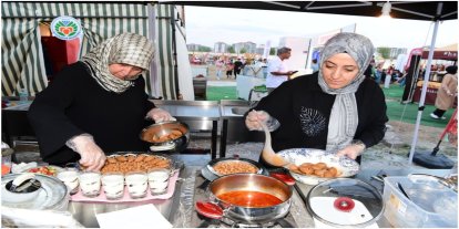 Malatya'da ev hanımları yöresel lezzetler için yarıştı