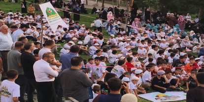 Muş'ta "Hayat Namazla Güzeldir" coşkusu: Yüzlerce çocuk ve veli bir araya geldi