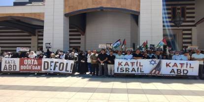 Diyarbakır İslami STK'lar: Filistin Konvoyu'nun yoluna devam etmesine izin verin
