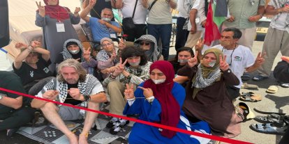 Filistin Konvoyu aktivistleri açlık grevine başladı