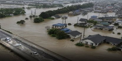 Japonya'da rekor yağışların ardından ölü sayısı artıyor