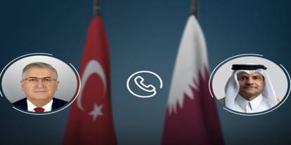 Yaşar Güler, Katarlı mevkidaşıyla telefonda görüştü