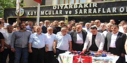 Diyarbakır kuyumcularından silahlı saldırıya tepki