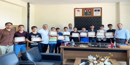 Malatya'da hafızlık eğitimini tamamlayan öğrenciler belgelerini aldı