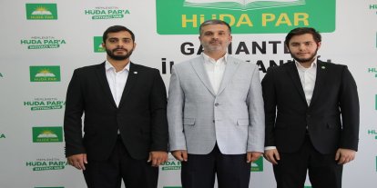 HÜDA PAR Gaziantep, iki ilçede gençlik kolları başkanlığında değişikliğe gitti