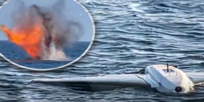 Romanya'dan Karadeniz'de şüpheli deniz aracına hava operasyonu
