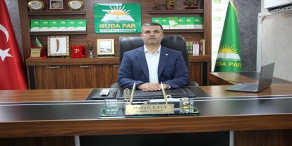 HÜDA PAR Gaziantep İl Başkanı Kaya'dan Mevlid Kandili mesajı
