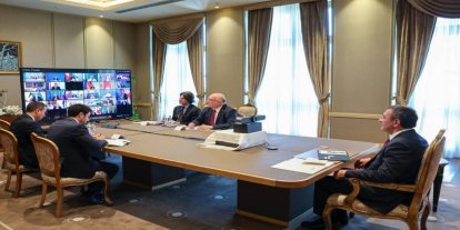 Yılmaz, Gönüllüler Koalisyonu Çevrim İçi Liderler Zirvesi'ne katıldı