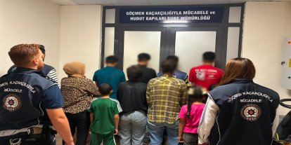 Afyonkarahisar’da 14 düzensiz göçmen yakalandı