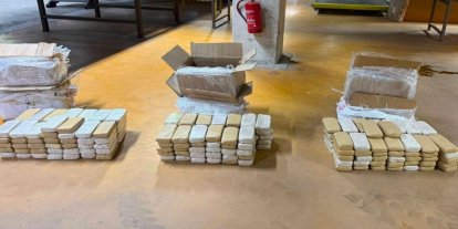 Ankara'da kargo paketlerinde 109 kilo 300 gram eroin ele geçirildi