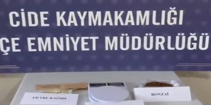 Kastamonu’da uyuşturucu operasyonunda bir şüpheli tutuklandı