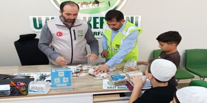 Çocuklardan Gazze Şifa Hastanesi'ne kumbaralı destek